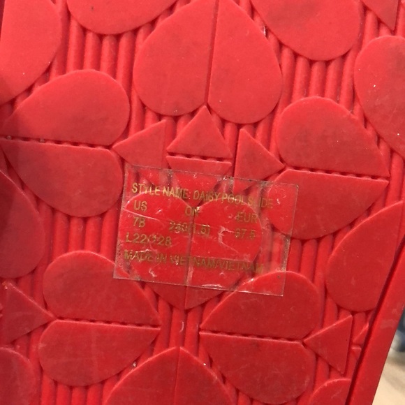 Kate Spade Daisy pool slides - Picture 6 of 7